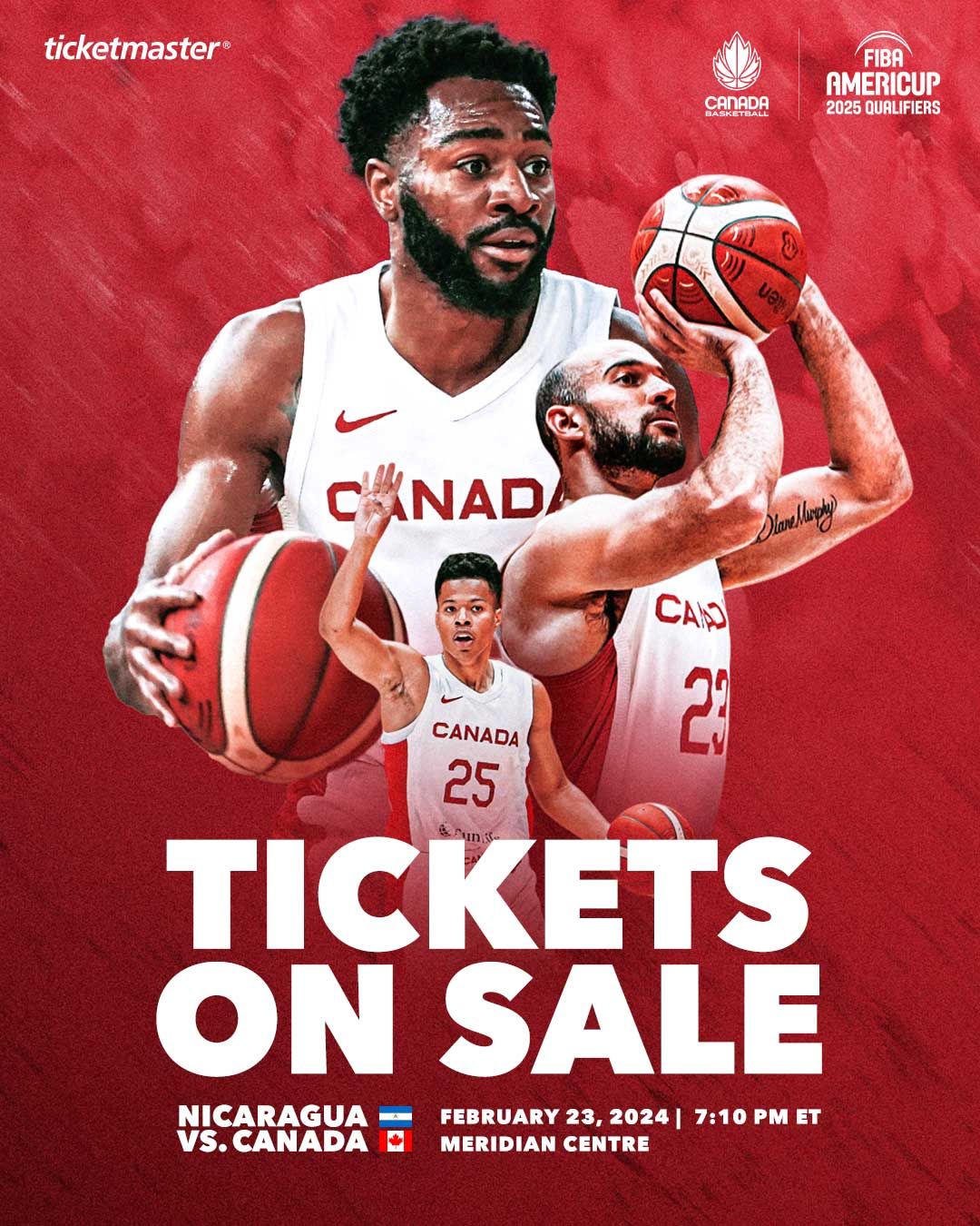 Canada vs Mexico - FIBA Men's AmeriCup 2025 Qualifiers