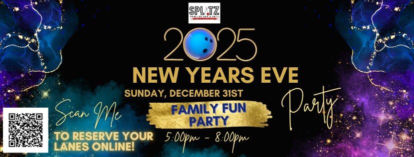 New Years Eve Family Fun Party 