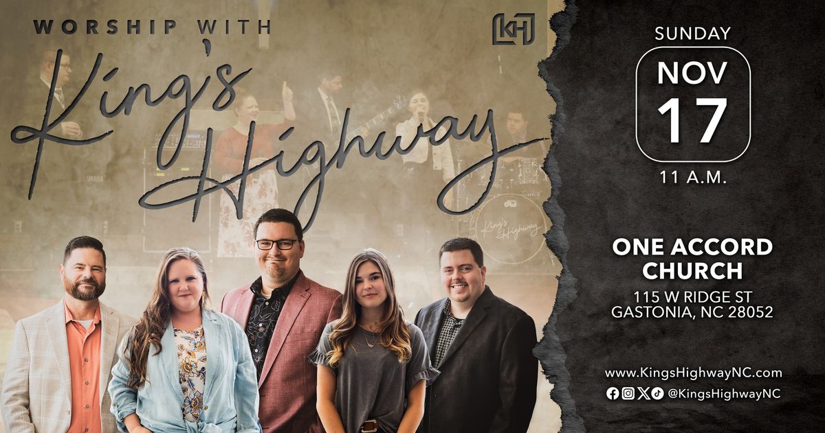 King's Highway in Concert at One Accord Church