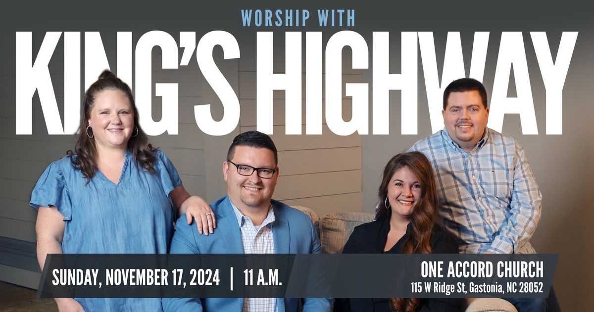 King's Highway in Concert at One Accord Church