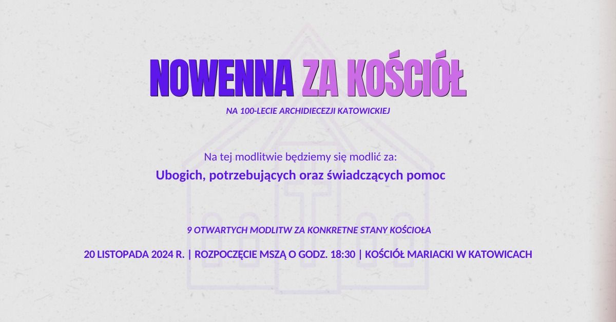 Nowenna za Ko\u015bci\u00f3\u0142 2 | 20.11.2024