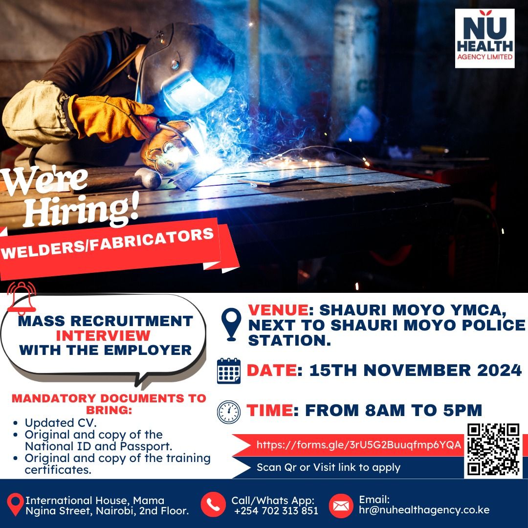 Mass Recruitment Event for welders and fabricators