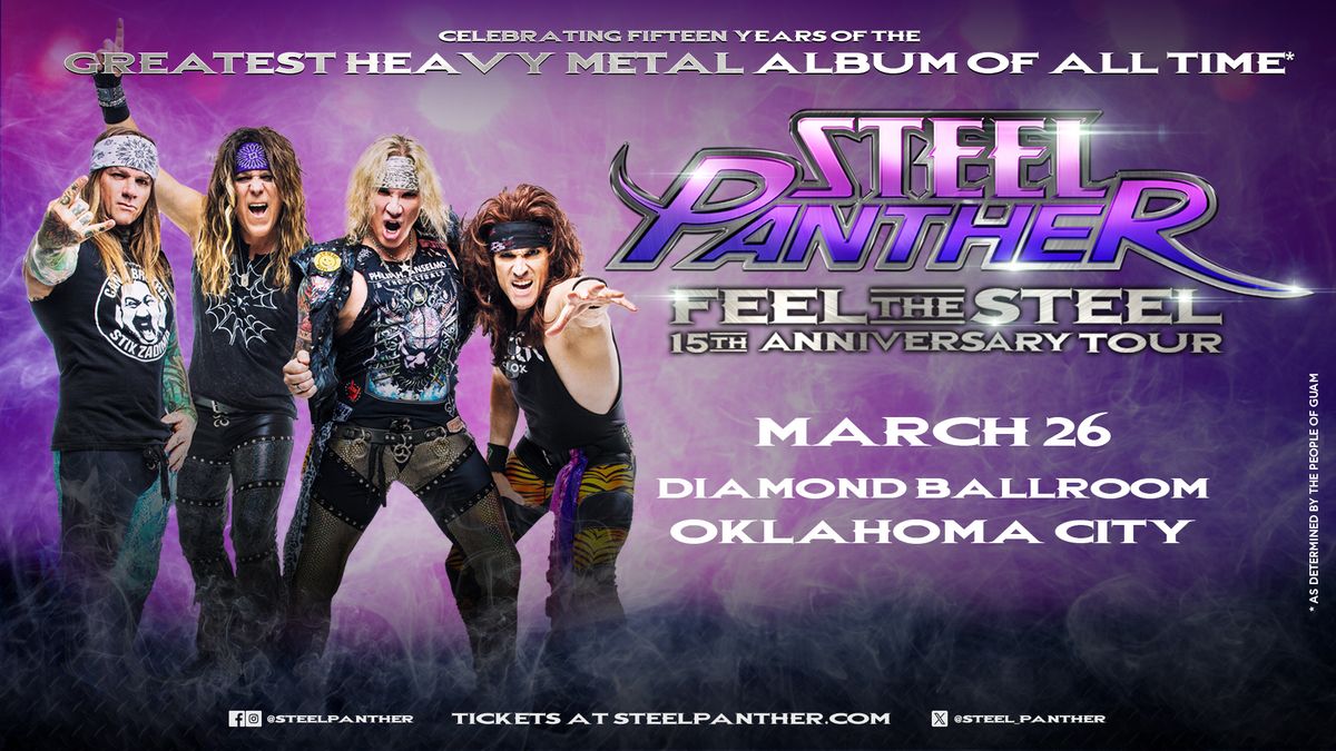 Steel Panther - Feel The Steel 15th Anniversary Tour