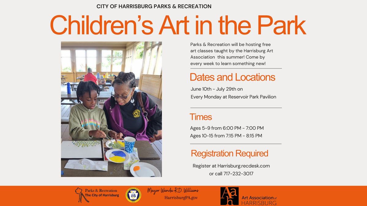 Children's Art in the Park