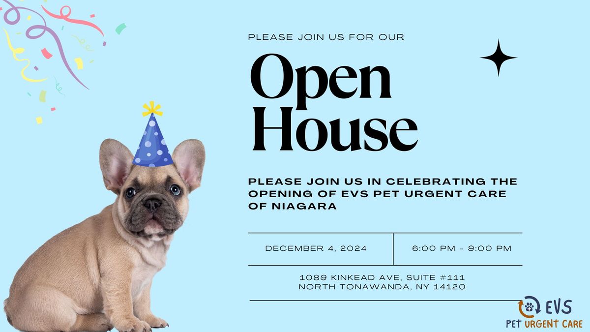 Open House: EVS Pet Urgent Care of Niagara!