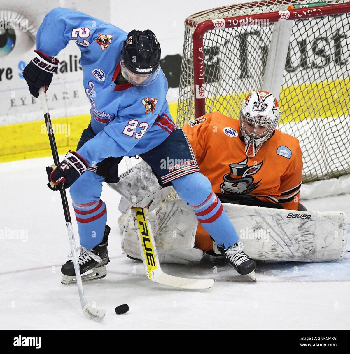 Danbury Jr Hat Tricks at Johnstown Tomahawks