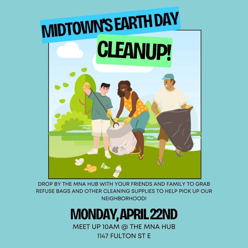 Midtown's Earth Day Cleanup!