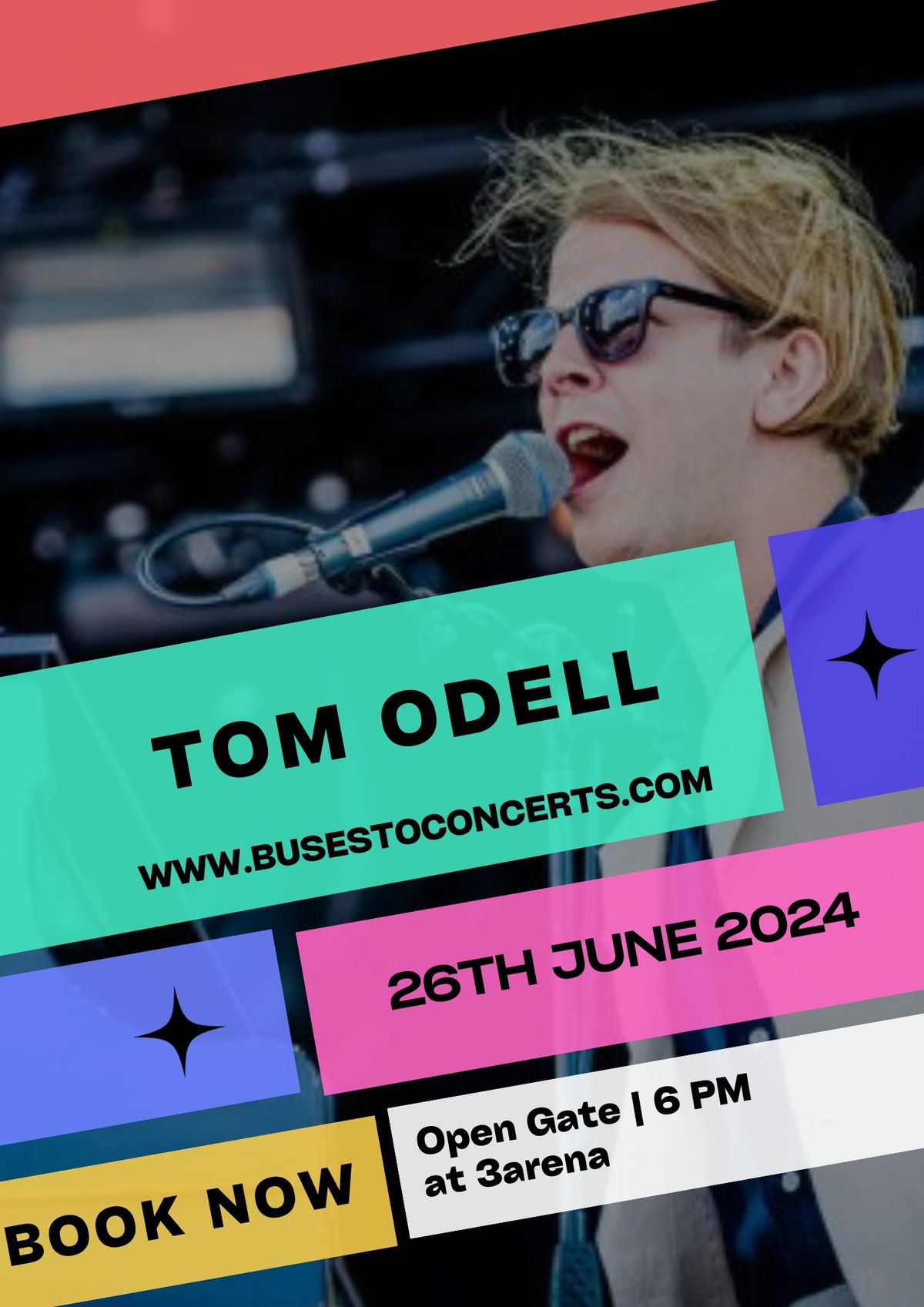 TOM ODELL - 3ARENA - 26TH JUNE 2024