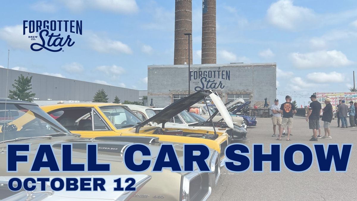 Fall Car Show at Forgotten Star Brewing 