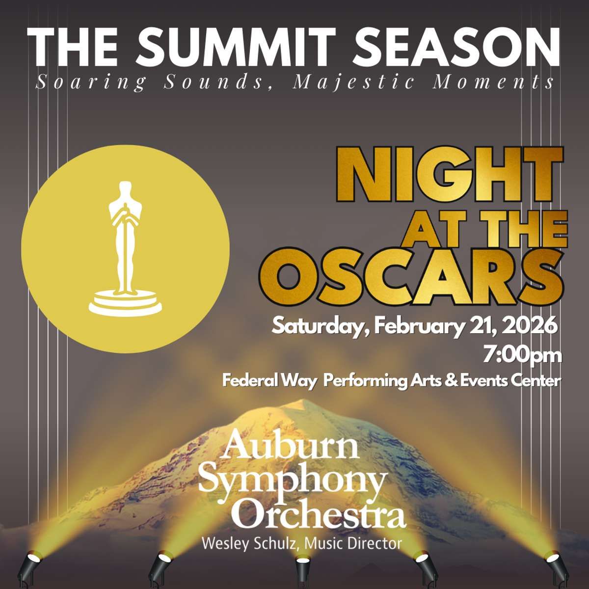 Auburn Symphony Orchestra: Night at the Oscars