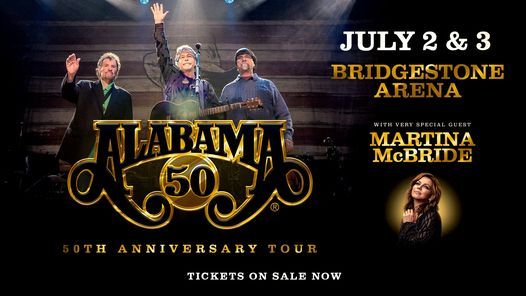 Alabama's 50th Anniversary Tour - Night 1