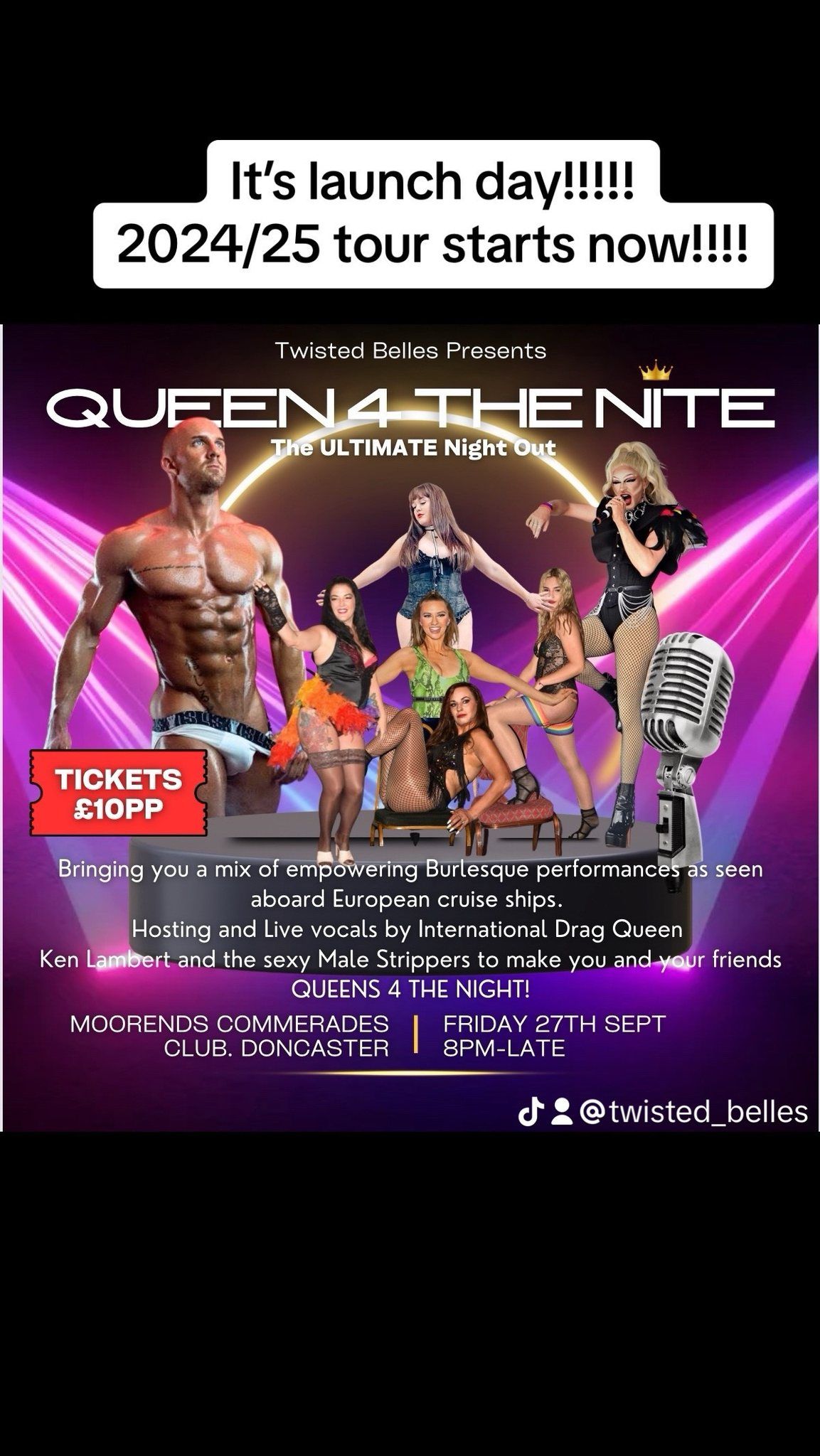 Queen 4 The Night \ud83d\udc51 BOXED-Leicester 