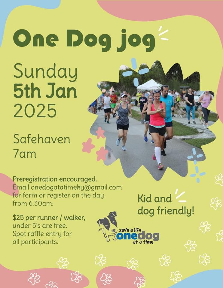 One Dog jog