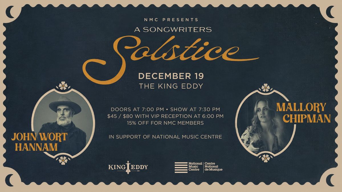 NMC Presents: A Songwriter\u2019s Solstice