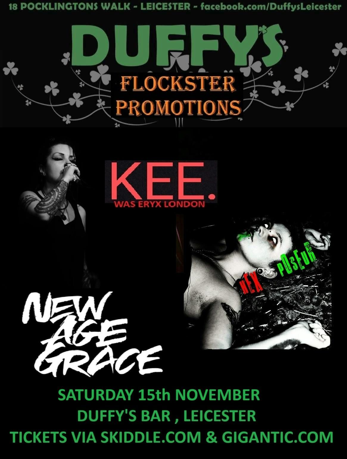 KEE. (Eryx London) + Hex Poseur + New Age Grace