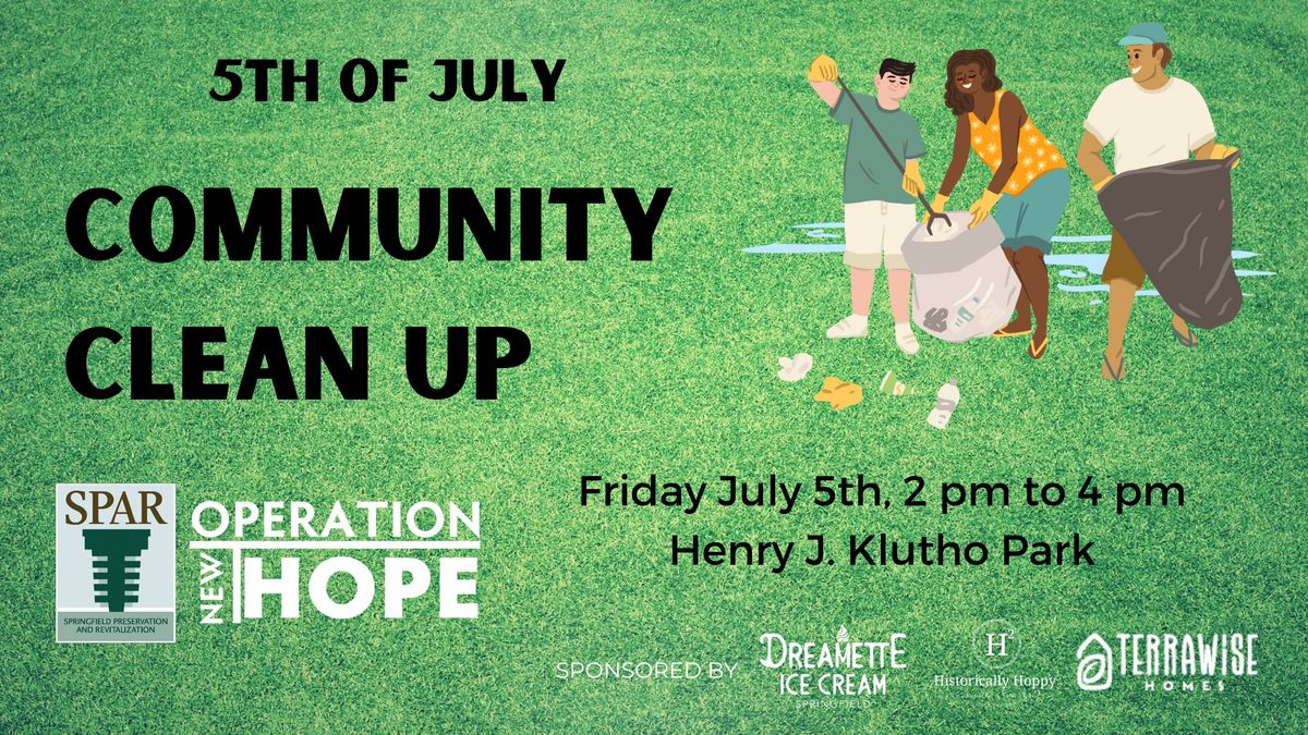 Community Clean Up: 5th of July