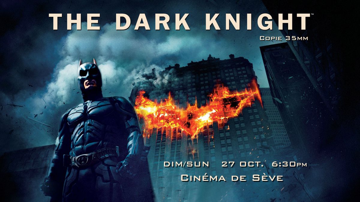 THE DARK KNIGHT (2008) Christopher Nolan. Copie 35mm! 