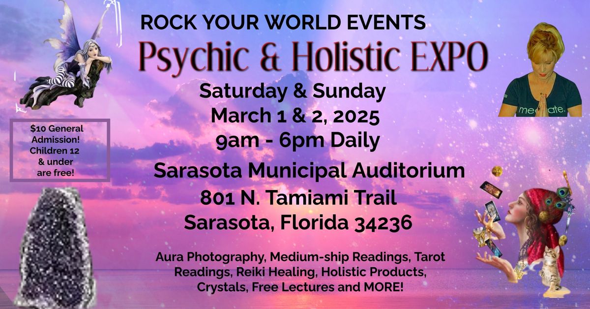 2 Day Psychic & Holistic Expo in Sarasota!