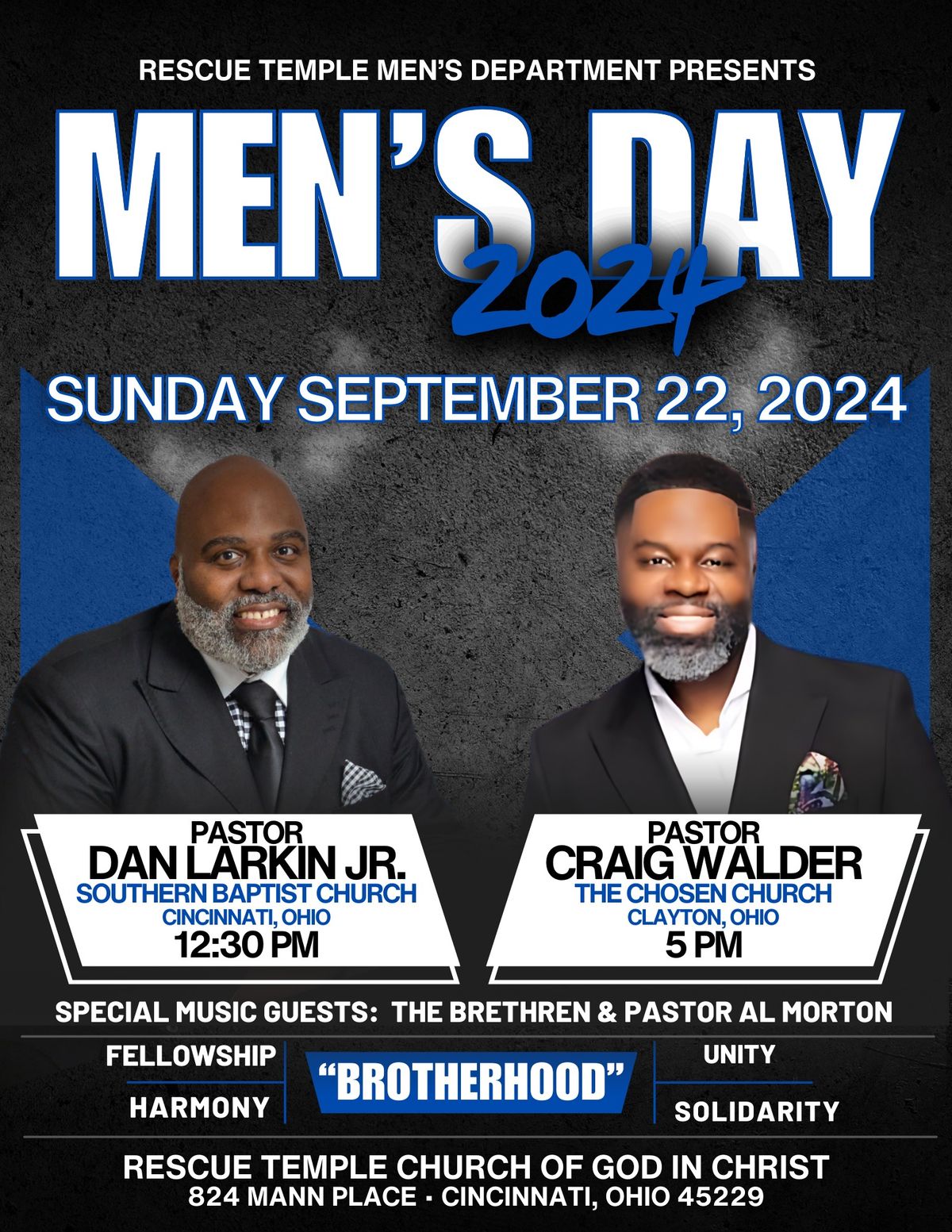 Men's Day 2024 (Rescue Temple Church)