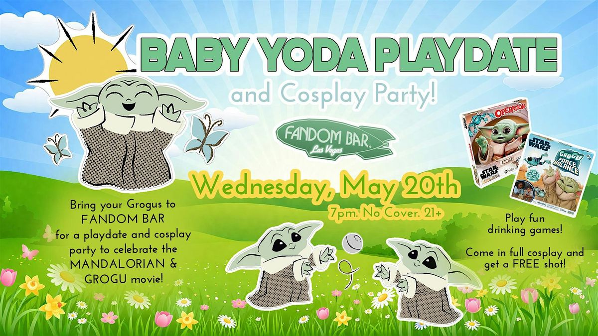 Baby Yoda Playdate!