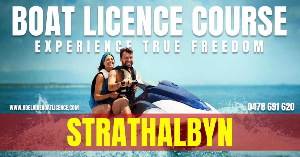 Strathalbyn Boat Licence Course