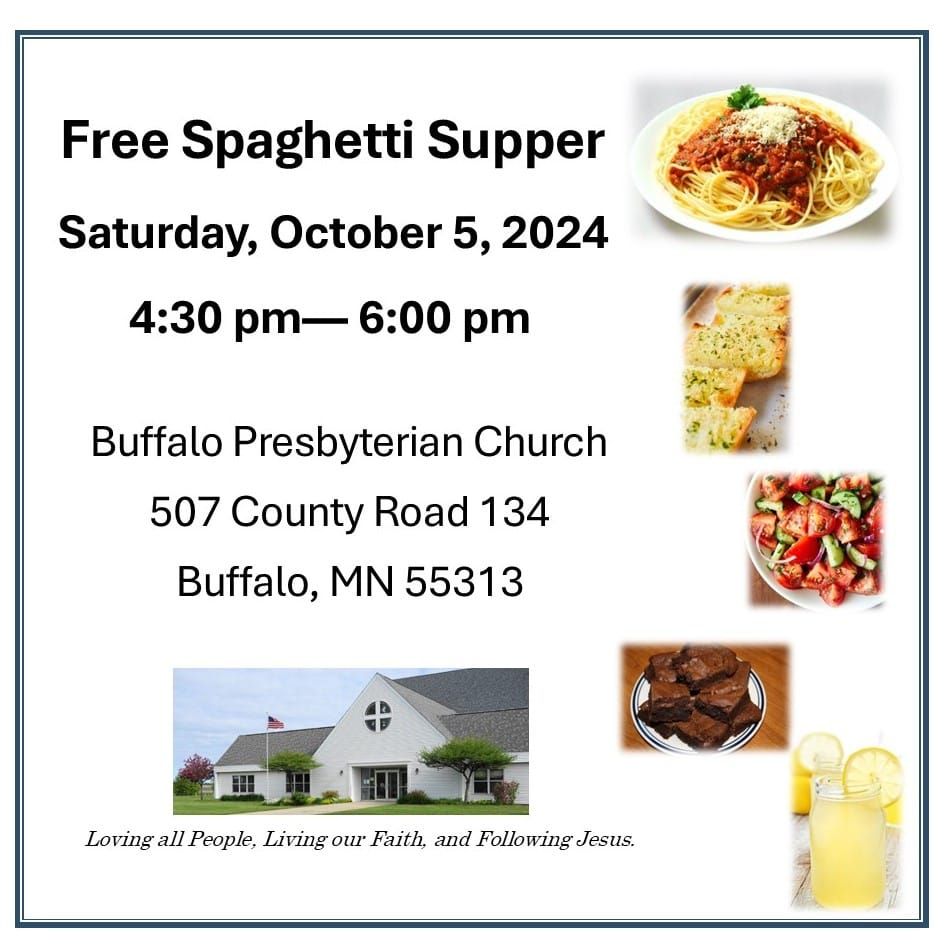 FREE Community Spaghetti Supper