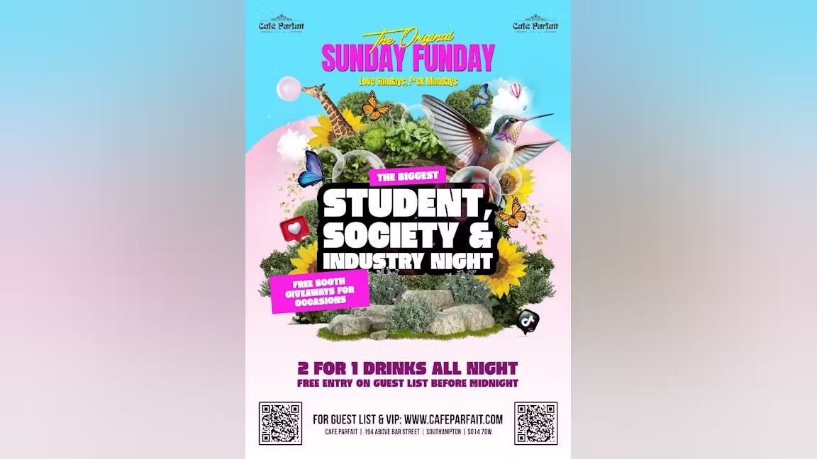 Santa's Sunday Funday - Multi Venue Party @ Caf\u00e9 Parfait x Tokyo \/\/ Southampton 