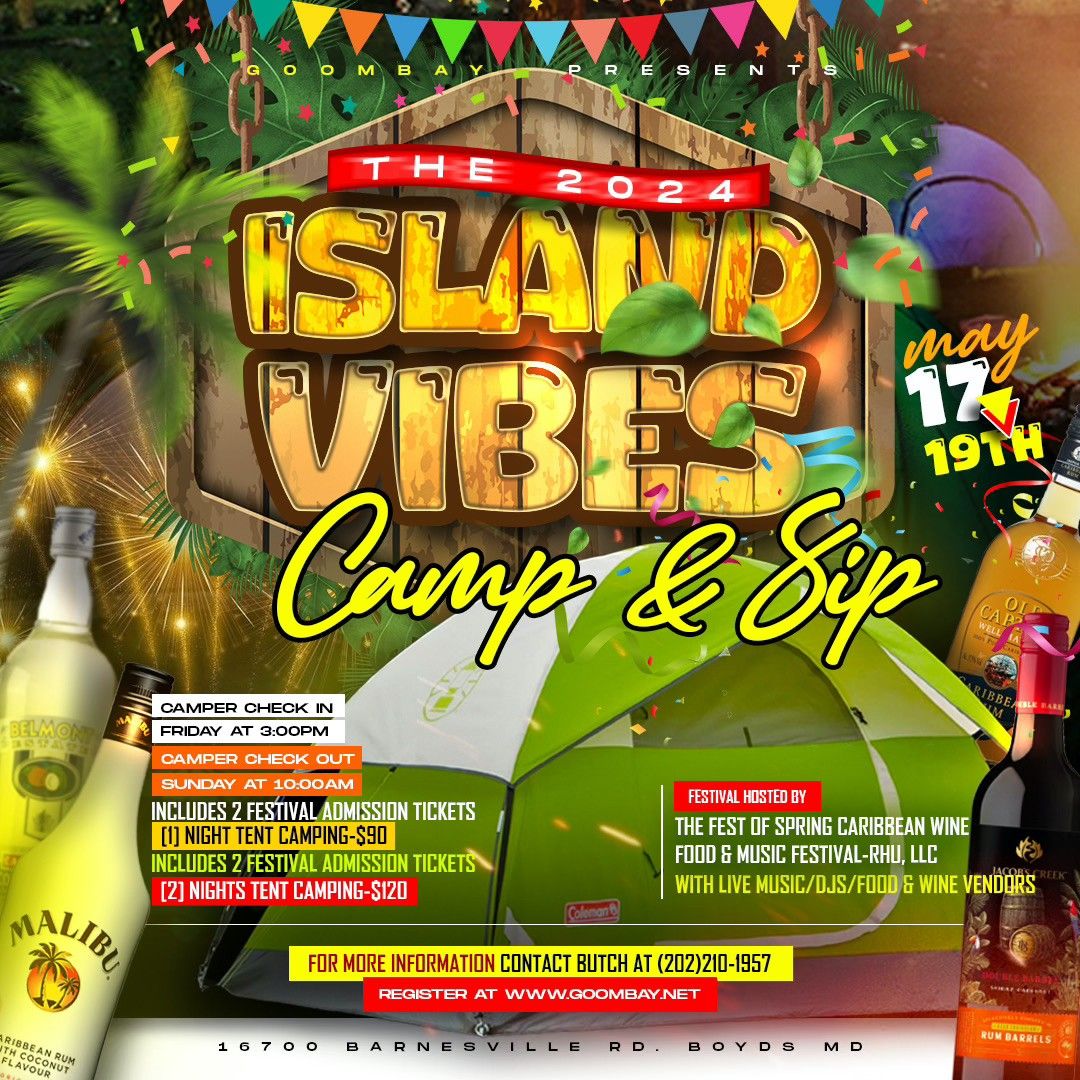 The 2024 Island Vibe Camp & Sip