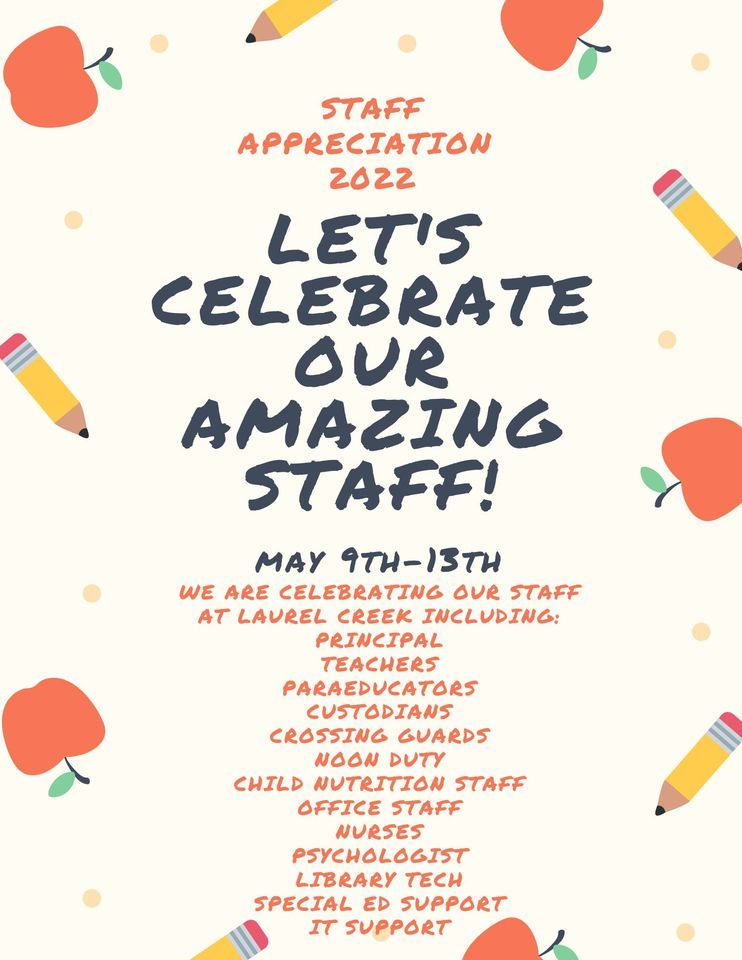 Staff Appreciation Week