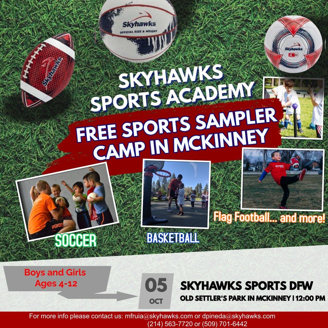 Free Sports Sampler Camp