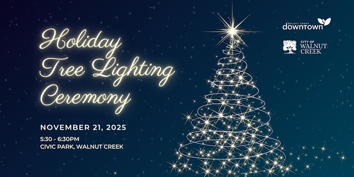 Walnut Creek Holiday Tree Lighting Ceremony
