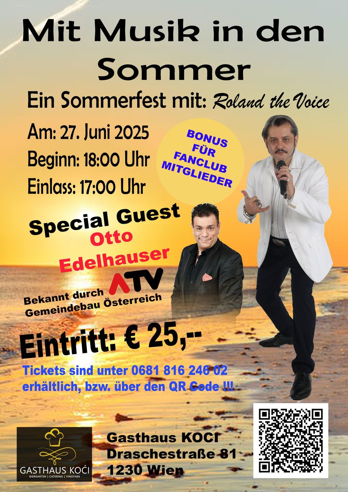 Mit Musik in den Sommer