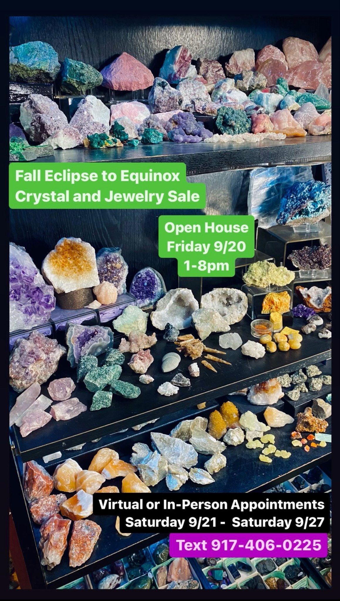 Fall Eclipse & Equinox | Crystal & Jewelry Sale