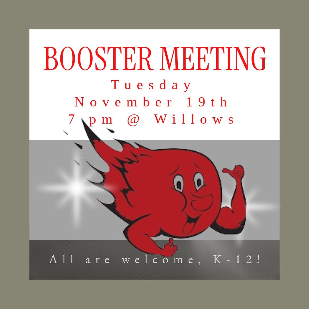 November Booster Meeting