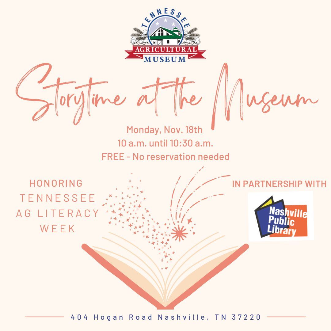 Storytime at the Tennessee Agriculture Museum