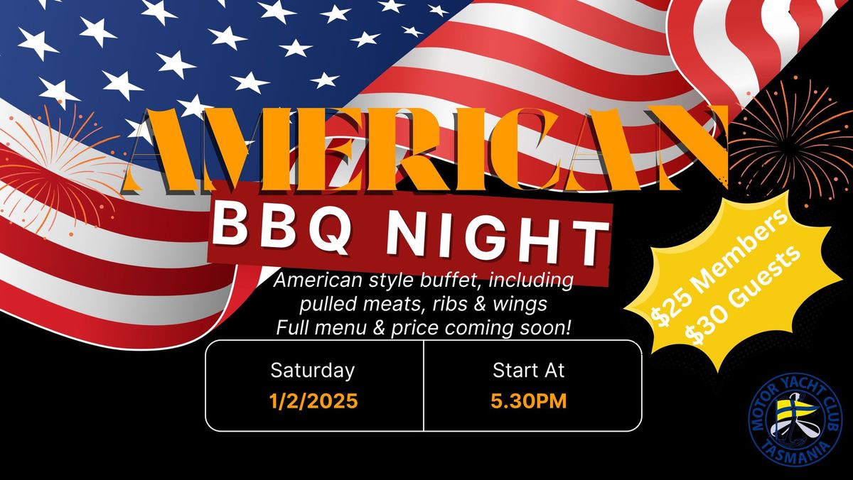 American BBQ Buffet Night