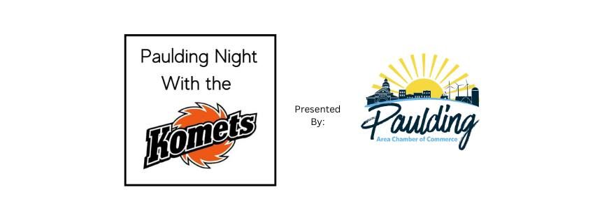 Paulding Night with the Komets