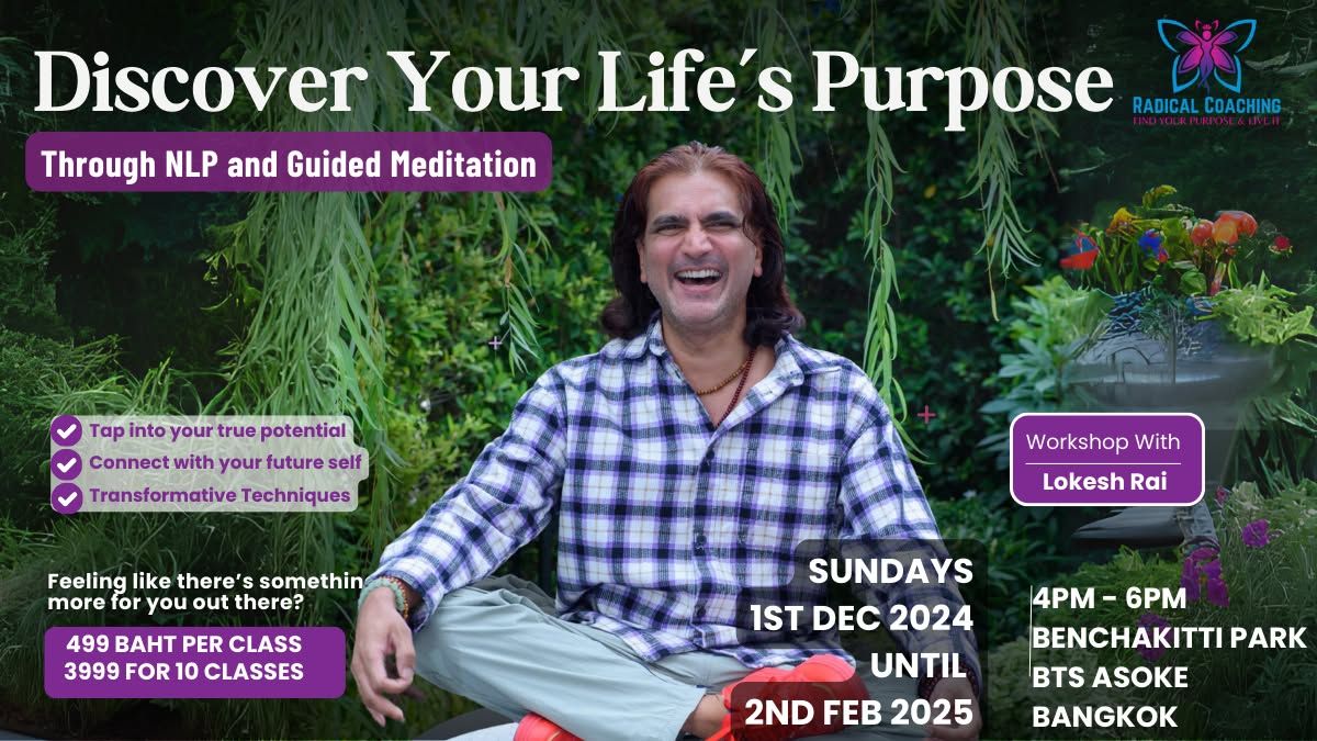 Discover Your Life\u2019s Purpose Through NLP and Guided Meditation