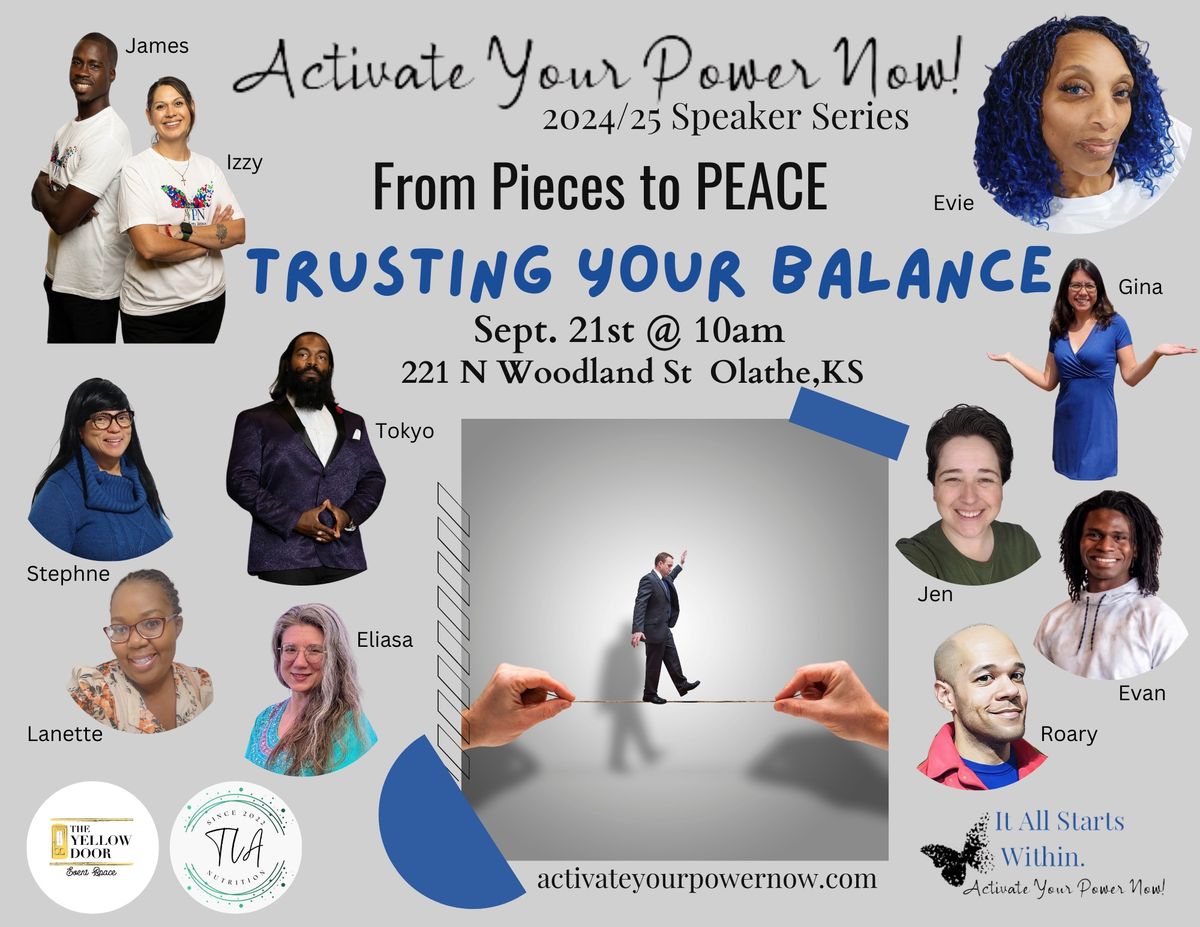 AYPN Speaker Series Topic: Trusting Your BALANCE