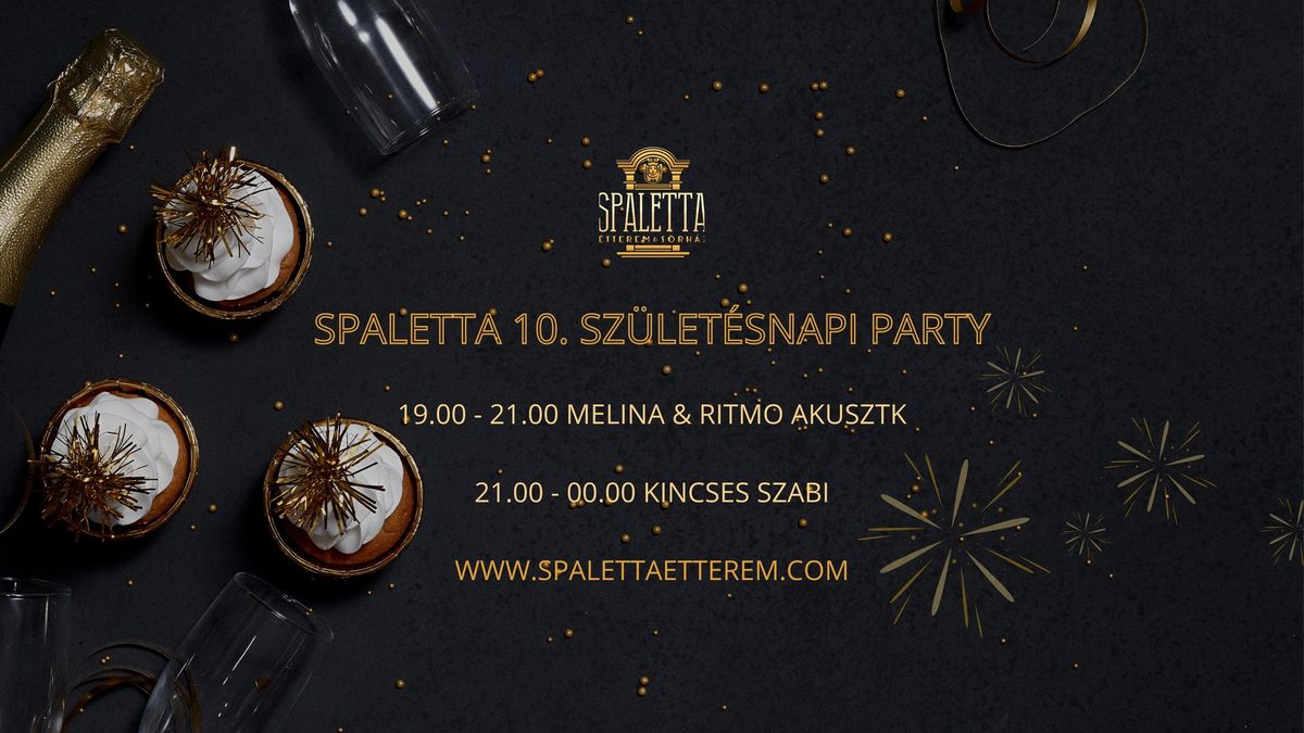 Spaletta 10. sz\u00fclet\u00e9snapi party