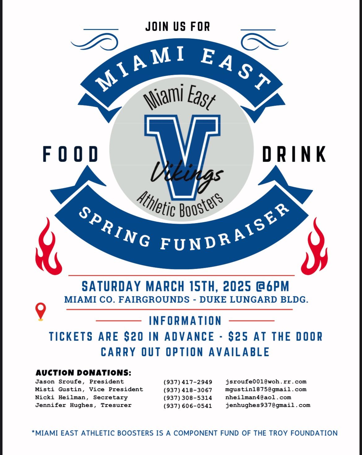 Miami East Athletic Booster Auction