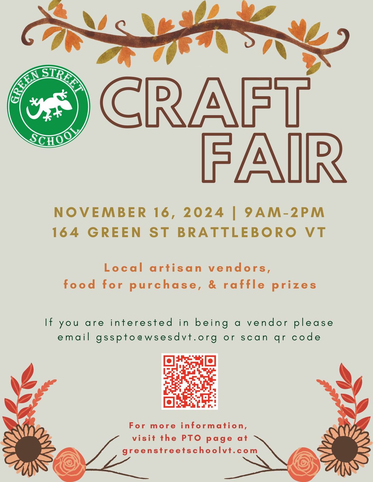 2024 Green Street School Craft Fair