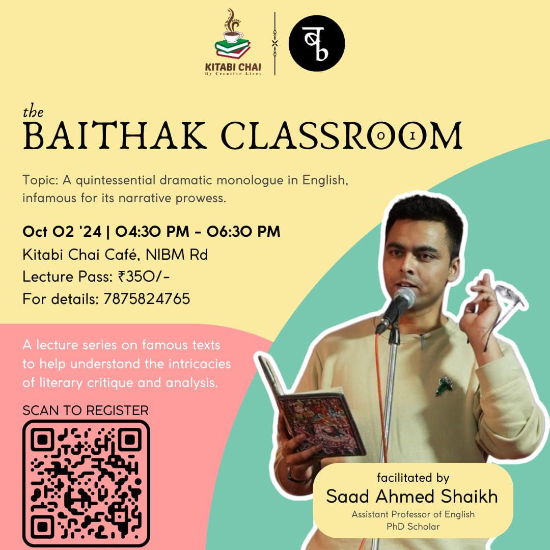 The Baithak Classroom #1 @ Kitabi Chai