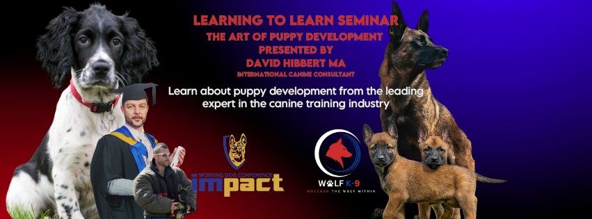 David Hibbert Learning To Learn Seminar - The Art Of Puppy Development