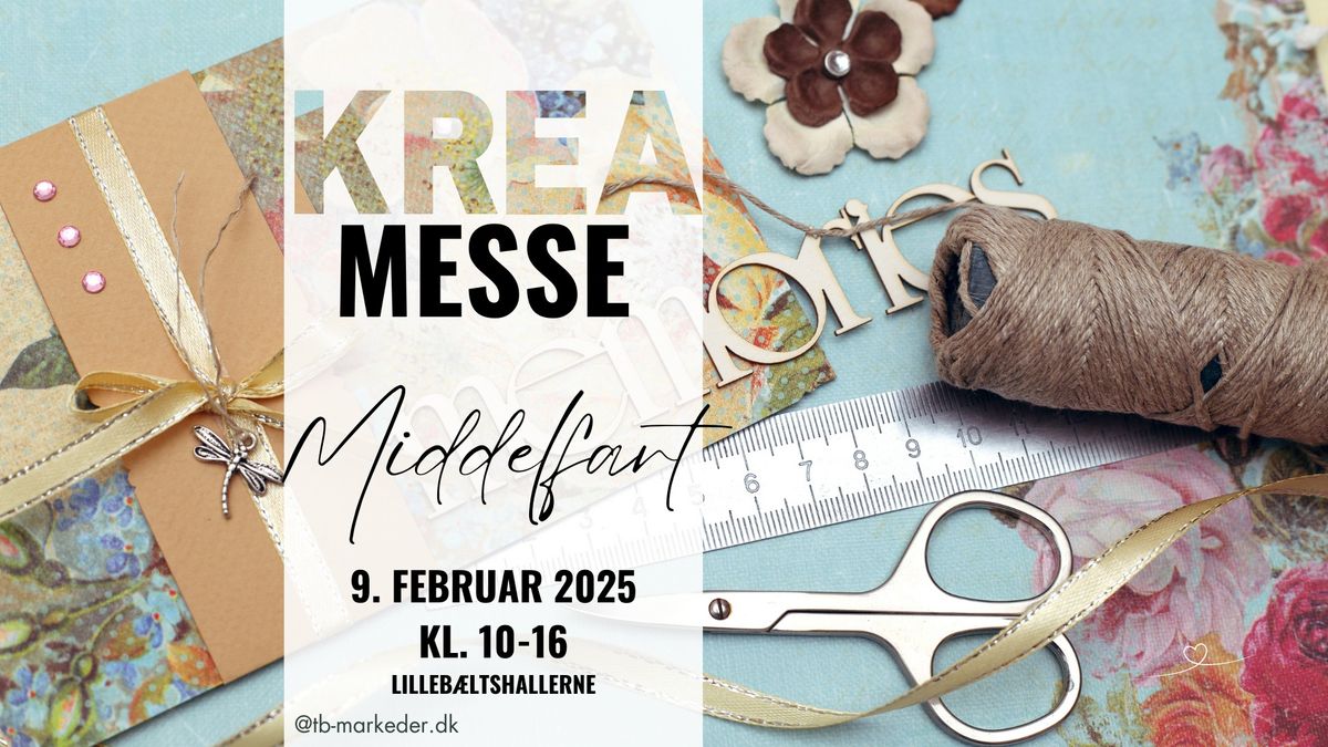 Middelfart KREA-messe 9. februar 2025