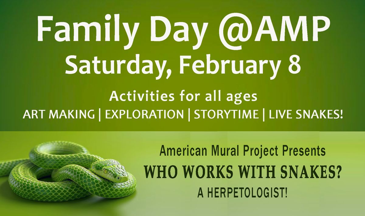 Family Day: Who Works with Snakes? A Herpetologist!