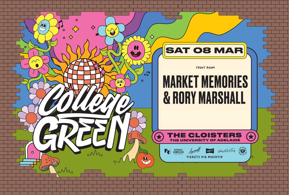 Market Memories + Rory Marshall (18+)