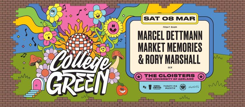 MARCEL DETTMANN (Berlin) + Market Memories + Rory Marshall (18+)