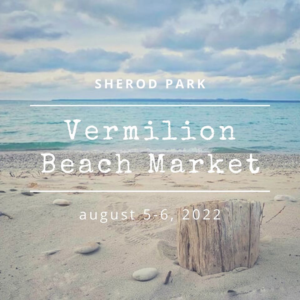 Vermilion Beach Market, Sherod Park, Vermilion, 5 August 2022