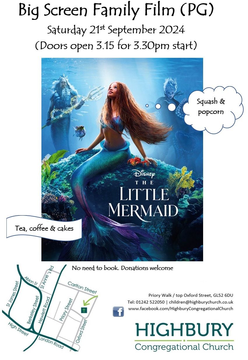 Big Screen Family Film - Little Mermaid